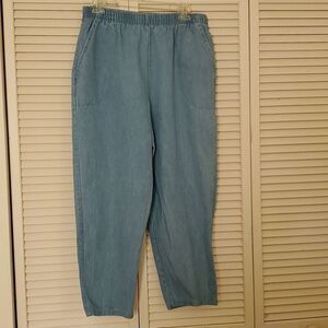 JUST FOR WOMAN denim cropped pants capris